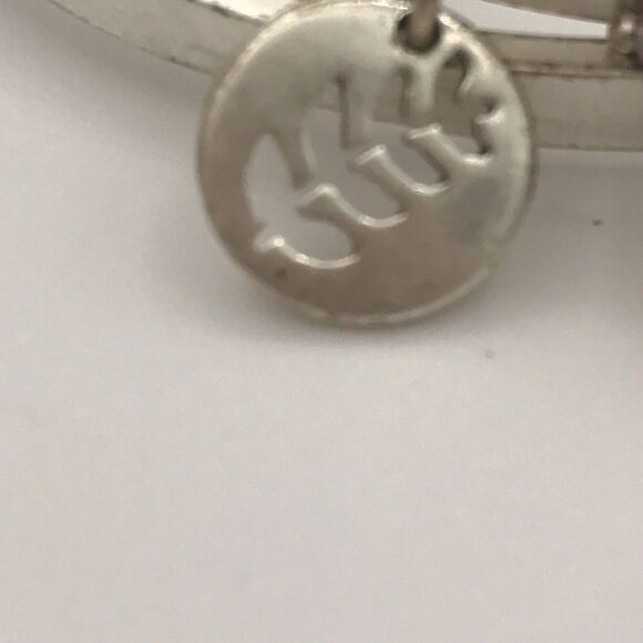 Sigrid Olsen Silver Tone Charm Bracelets Set of 3 Bangles Leaf Chain - Picture 10 of 11